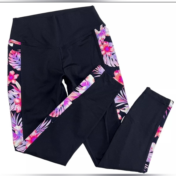 PINK - Victorias Secret Ultimate Tropical Medium Waist Leggings XS - Picture 3 of 11